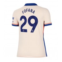 Camiseta Chelsea Wesley Fofana #29 Visitante Equipación para mujer 2024-25 manga corta